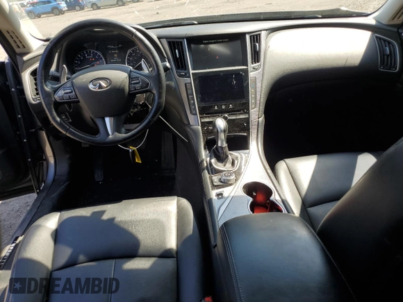 2014 Infiniti Q50 Premium z VIN JN1BV7AR1EM693471, wystawiony jako Copart lot #58991305 z przebiegiem 144 323 mil mil oraz Szkoda całkowita • Salvage title. Historia ofert i sprzedaży dostępna na DreamBid. Obrazek 8.