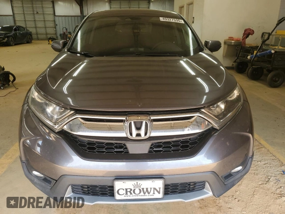 2019 Honda CR-V EX with VIN 5J6RW1H51KA007042, listed as a Copart auction lot 49327535 with 104,418 mi miles and Salvage Title. Bid and sale history available at carsss.com. Image 5.