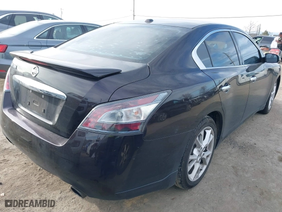 2012 Nissan Maxima 3.5 SV with VIN 1N4AA5APXCC845652, listed as a IAAI auction lot 41734541 with 193,925 mi miles. Bid and sale history available at carsss.com. Image 4.