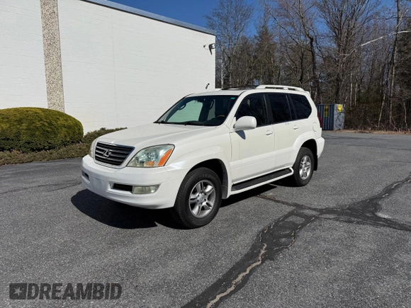 2006 Lexus GX with VIN JTJBT20X260123507, listed as a Copart auction lot 53915795 with 207,855 mi miles and Clean Title. Bid and sale history available at carsss.com. Image 2.