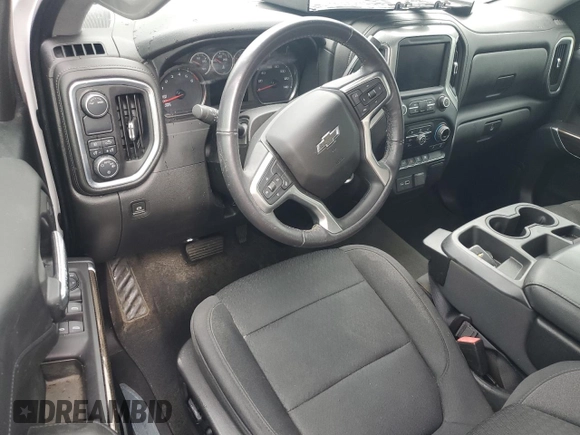 2021 Chevrolet Silverado 1500 RST with VIN 1GCPWDED1MZ279573, listed as a Copart auction lot 74593744 with 0 mi miles and Non Repairable. Bid and sale history available at carsss.com. Image 8.