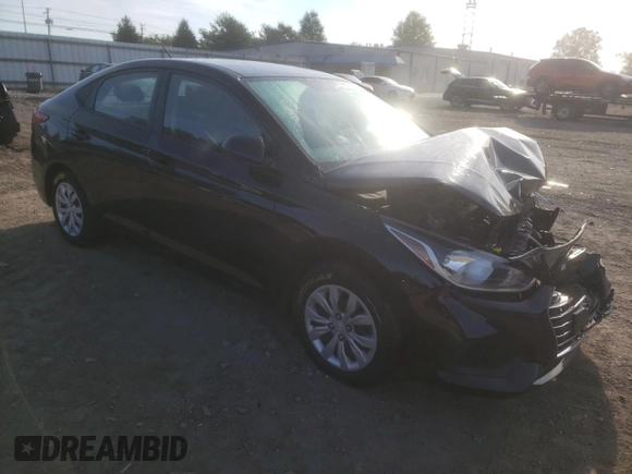 2021 Hyundai Accent SE with VIN 3KPC24A6XME135212, listed as a Copart auction lot 68827703 with 52,385 mi miles. Bid and sale history available at carsss.com. Image 4.