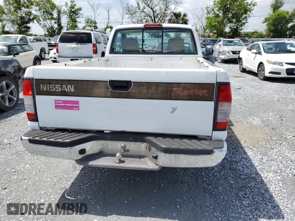 1998 Nissan Frontier XE z VIN 1N6DD21S5WC335549, wystawiony jako Copart lot #61021245 z przebiegiem 310 230 mil mil oraz Czysty tytuł • Clean title. Historia ofert i sprzedaży dostępna na DreamBid. Obrazek 6.