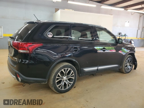 2016 Mitsubishi Outlander SE with VIN JA4AZ3A32GZ007066, listed as a Copart auction lot 53153005 with 176,989 mi miles and Salvage title. Bid and sale history available at DreamBid. Image 3.