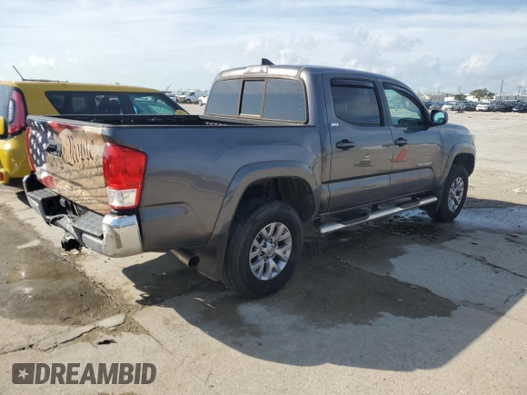 2017 Toyota Tacoma SR5 with VIN 5TFAZ5CN6HX042545, listed as a Copart auction lot 54960805 with 129,559 mi miles and Salvage Title. Bid and sale history available at DreamBid. Image 3.