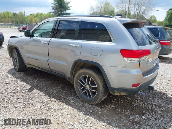 2017 Jeep Grand Cherokee Limited with VIN 1C4RJEBG4HC765329, listed as a IAAI auction lot 42008297 with 194,607 mi miles and . Bid and sale history available at DreamBid. Image 3.