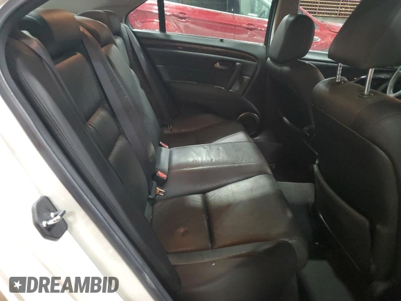 2011 Acura RL Technology with VIN JH4KB2F62BC000219, listed as a Copart auction lot 52170875 with 189,190 mi miles and Salvage Title. Bid and sale history available at DreamBid. Image 10.