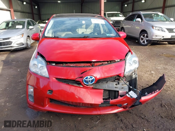 2011 Toyota Prius I with VIN JTDKN3DU2B5330785, listed as a IAAI auction lot 41710450 with 116,311 mi miles and . Bid and sale history available at DreamBid. Image 12.