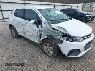 2021 Chevrolet Trax LS with VIN KL7CJKSB1MB322397, listed as a IAAI auction lot 41176434 with 78,714 mi miles. Bid and sale history available at carsss.com. Image 1.