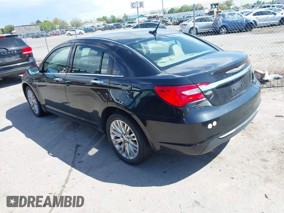 2011 Chrysler 200 Limited with VIN 1C3BC2FG5BN504473, listed as a IAAI auction lot 42149762 with 146,391 mi miles. Bid and sale history available at carsss.com. Image 3.