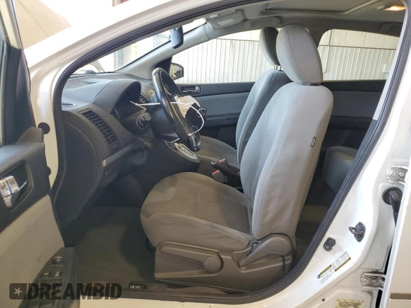2012 Nissan Sentra S with VIN 3N1AB6AP2CL670351, listed as a Copart auction lot 54409705 with 103,216 mi miles and Salvage Title. Bid and sale history available at DreamBid. Image 7.