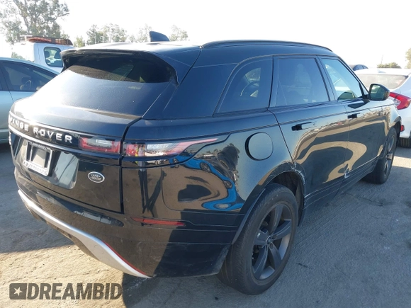 2020 Land Rover Range Rover Velar S with VIN SALYB2EX2LA290537, listed as a IAAI auction lot 39993611 with 36,743 mi miles and . Bid and sale history available at DreamBid. Image 4.