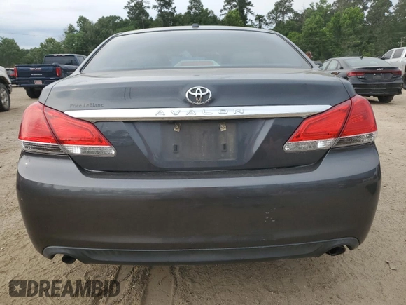 2011 Toyota Avalon with VIN 4T1BK3DBXBU413941, listed as a Copart auction lot 57725185 with 130,348 mi miles and Salvage title. Bid and sale history available at DreamBid. Image 6.