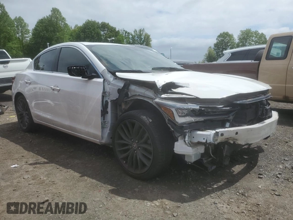 2021 Acura ILX Premium with VIN 19UDE2F79MA011129, listed as a Copart auction lot 57280035 with 33,987 mi miles and Clean title. Bid and sale history available at DreamBid. Image 4.
