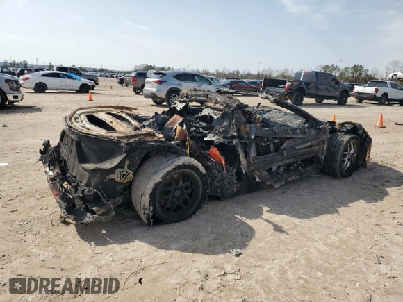 2021 Chevrolet Corvette 2LT with VIN 1G1YB2D40M5102910, listed as a Copart auction lot 45354185 with 0 mi miles and Non Repairable. Bid and sale history available at carsss.com. Image 3.