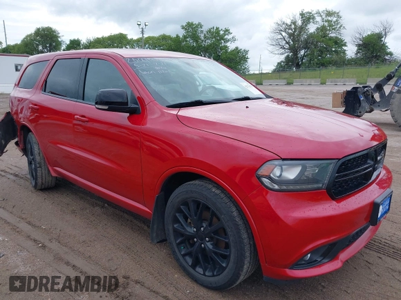 2015 Dodge Durango Limited with VIN 1C4RDJDG3FC101341, listed as a IAAI auction lot 42578392 with 184,086 mi miles and . Bid and sale history available at DreamBid. Image 1.