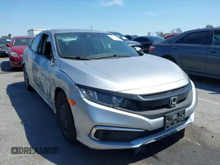 2020 Honda Civic LX z VIN 2HGFC2F62LH570835, wystawiony jako IAAI lot #41980266 z przebiegiem 56 945 mil mil oraz . Historia ofert i sprzedaży dostępna na DreamBid. Obrazek 1.