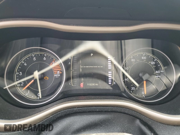 2016 Jeep Cherokee Latitude с VIN 1C4PJMCS1GW111194, выставлен на аукционе Copart как лот 59280535 с пробегом 113 230 миль миль и На запчасти • Non repairable. История ставок и продаж доступна на DreamBid. Изображение 9.