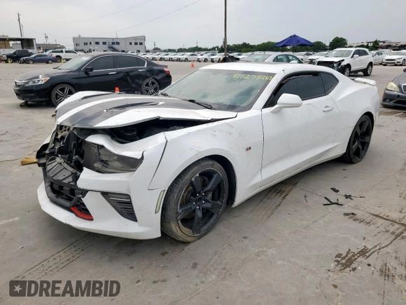 2018 Chevrolet Camaro 2SS with VIN 1G1FH1R77J0126746, listed as a Copart auction lot 57275265 with 87,593 mi miles and Salvage title. Bid and sale history available at DreamBid. Image 1.