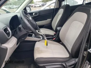 2021 Hyundai Venue SEL with VIN KMHRC8A35MU089922, listed as a Copart auction lot 53972725 with 43,979 mi miles and Salvage title. Bid and sale history available at DreamBid. Image 7.