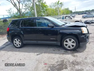 2017 GMC Terrain SLE with VIN 2GKALMEK8H6157764, listed as a IAAI auction lot 41879423 with 95,745 mi miles. Bid and sale history available at carsss.com. Image 13.