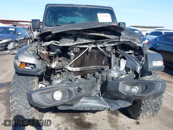 2018 Jeep Wrangler Sport S with VIN 1C4GJXAG8JW271323, listed as a IAAI auction lot 41215004 with Not Provided miles and . Bid and sale history available at DreamBid. Image 6.