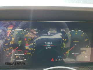 2020 Mercedes-Benz AMG GT 63 S with VIN WDD7X8KBXLA013320, listed as a Copart auction lot 63003904 with 8,919 mi miles and Salvage title. Bid and sale history available at DreamBid. Image 9.