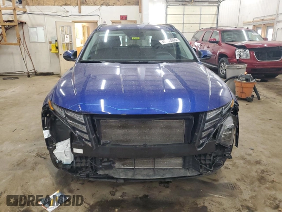 2022 Hyundai Tucson SEL with VIN 5NMJBCAE9NH018370, listed as a Copart auction lot 49783965 with 56,285 mi miles and Salvage Title. Bid and sale history available at carsss.com. Image 5.