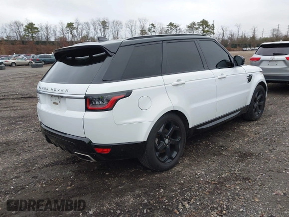 2018 Land Rover Range Rover Sport HSE with VIN SALWR2RK2JA697059, listed as a IAAI auction lot 41131005 with 44,254 mi miles. Bid and sale history available at carsss.com. Image 4.