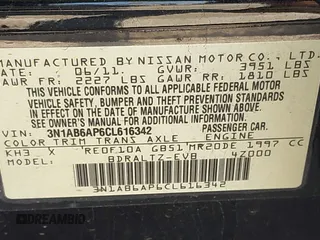 2012 Nissan Sentra SR z VIN 3N1AB6AP6CL616342, wystawiony jako IAAI lot #42408224 z przebiegiem 138 454 mil mil oraz . Historia ofert i sprzedaży dostępna na DreamBid. Obrazek 9.