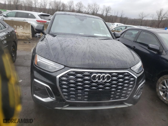 2021 Audi Q5 Sportback Premium Plus with VIN WA15AAFY7M2104351, listed as a Copart auction lot 40047924 with NaN miles. Bid and sale history available at carsss.com. Image 5.
