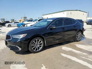 2019 Acura TLX with VIN 19UUB2F33KA005314, listed as a Copart auction lot 75212994 with 107,888 mi miles and Clean Title. Bid and sale history available at carsss.com. Image 1.