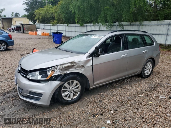 2017 Volkswagen Golf S z VIN 3VWC17AU6HM501906, wystawiony jako Copart lot #56769905 z przebiegiem 162 707 mil mil oraz Szkoda całkowita • Salvage title. Historia ofert i sprzedaży dostępna na DreamBid. Obrazek 1.