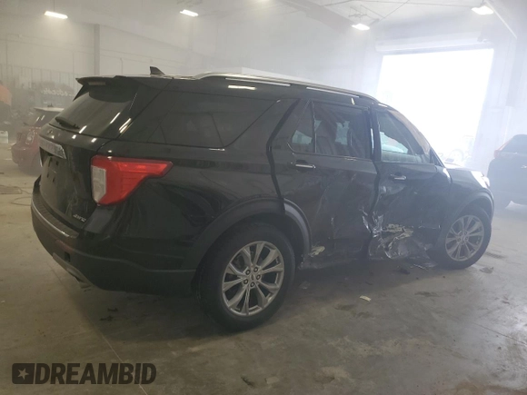 2021 Ford Explorer Limited with VIN 1FMSK8FHXMGB36465, listed as a Copart auction lot 49382435 with 111,915 mi miles and Non Repairable. Bid and sale history available at carsss.com. Image 3.