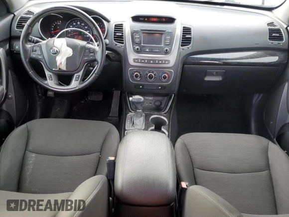 2014 Kia Sorento LX with VIN 5XYKTDA74EG461884, listed as a Copart auction lot 46021015 with 97,411 mi miles and Salvage Title. Bid and sale history available at carsss.com. Image 8.
