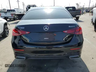 2024 Mercedes-Benz C 300 z VIN W1KAF4HB2RR190933, wystawiony jako Copart lot #62954185 z przebiegiem 2 745 mil mil oraz Szkoda całkowita • Salvage title. Historia ofert i sprzedaży dostępna na DreamBid. Obrazek 6.