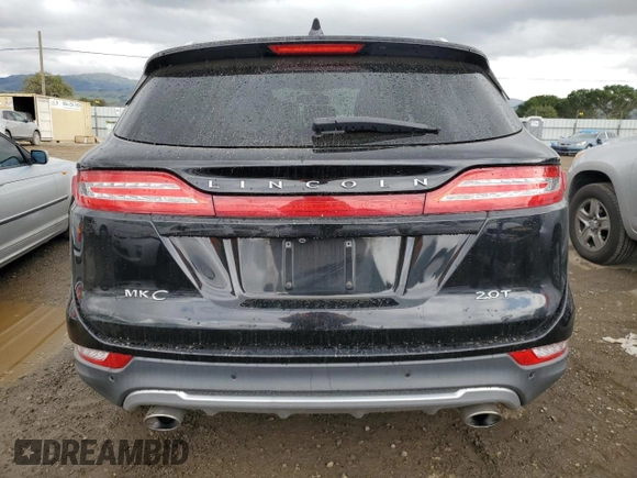 2017 Lincoln MKC Select with VIN 5LMCJ2C93HUL11239, listed as a Copart auction lot 48985315 with 121,233 mi miles and Salvage title. Bid and sale history available at DreamBid. Image 6.