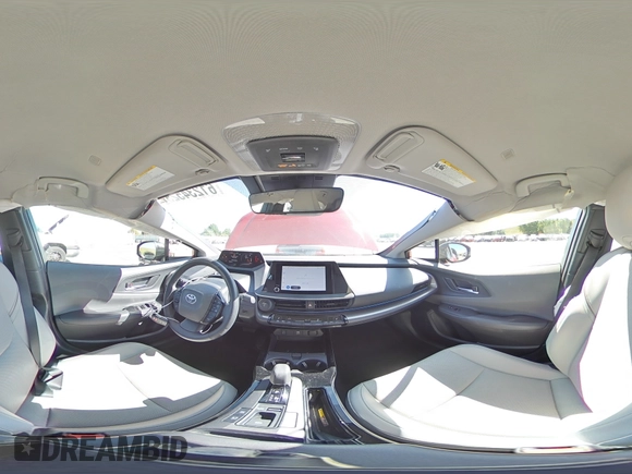 2024 Toyota Prius LE with VIN JTDADABU8R3010236, listed as a Copart auction lot 61234525 with 10,065 mi miles and Salvage title. Bid and sale history available at DreamBid. Image 15.