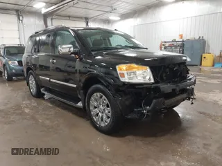 2015 Nissan Armada Platinum z VIN 5N1BA0NE9FN614577, wystawiony jako IAAI lot #41537644 z przebiegiem 89 109 mil mil oraz . Historia ofert i sprzedaży dostępna na DreamBid. Obrazek 1.