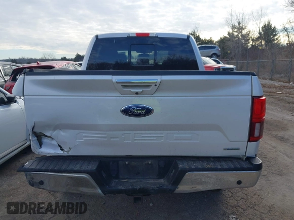 2018 Ford F-150 XL with VIN 1FTEW1EP6JKE65498, listed as a IAAI auction lot 41541186 with 167,974 mi miles and . Bid and sale history available at DreamBid. Image 17.