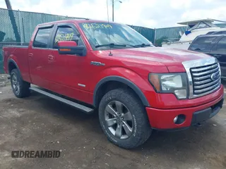 2011 Ford F-150 XLT with VIN 1FTFW1ET2BFC77699, listed as a IAAI auction lot 42521949 with 217,228 mi miles and . Bid and sale history available at DreamBid. Image 1.