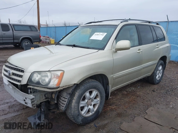 2003 Toyota Highlander z VIN JTEHF21A930120092, wystawiony jako IAAI lot #41857752 z przebiegiem 229 609 mil mil oraz . Historia ofert i sprzedaży dostępna na DreamBid. Obrazek 18.