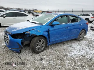 2017 Hyundai Elantra Value Edition z VIN KMHD84LF6HU384044, wystawiony jako Copart lot #39016173 z przebiegiem 67 518 mil mil oraz . Historia ofert i sprzedaży dostępna na DreamBid. Obrazek 1.