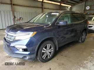 2017 Honda Pilot EX-L z VIN 5FNYF6H56HB022974, wystawiony jako Copart lot #57413855 z przebiegiem 162 677 mil mil oraz Szkoda całkowita • Salvage title. Historia ofert i sprzedaży dostępna na DreamBid. Obrazek 1.