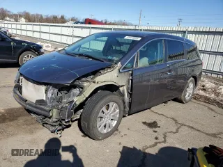 2016 Honda Odyssey SE with VIN 5FNRL5H37GB078183, listed as a Copart auction lot 45050885 with 125,085 mi miles and Salvage Title. Bid and sale history available at carsss.com. Image 1.