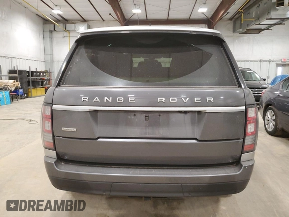 2016 Land Rover Range Rover Autobiography with VIN SALGV2EF0GA287636, listed as a Copart auction lot 51229324 with 108,905 mi miles and Non Repairable. Bid and sale history available at DreamBid. Image 6.