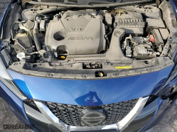 2022 Nissan Maxima SV with VIN 1N4AA6CV0NC505897, listed as a Copart auction lot 45813715 with 89,515 mi miles and Salvage Title. Bid and sale history available at carsss.com. Image 11.