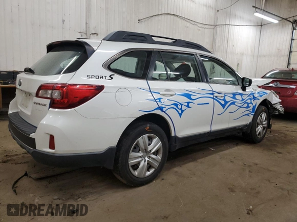 2016 Subaru Outback 2.5i with VIN 4S4BSBAC1G3276523, listed as a Copart auction lot 82616384 with Not provided miles and Salvage title. Bid and sale history available at DreamBid. Image 3.
