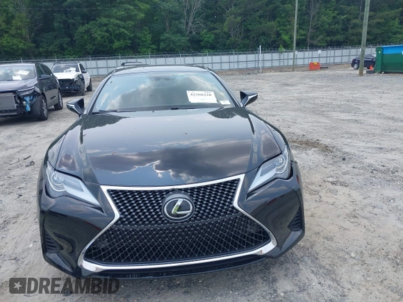 2019 Lexus RC 350 with VIN JTHHZ5BCXK5020189, listed as a IAAI auction lot 42368220 with 59,245 mi miles and . Bid and sale history available at DreamBid. Image 12.