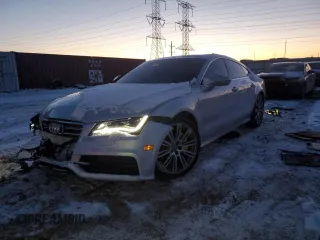 2014 Audi A7 3.0 Prestige with VIN WAU2GAFC4EN083340, listed as a Copart auction lot 42250445 with 92,914 mi miles and Salvage Title. Bid and sale history available at carsss.com. Image 1.